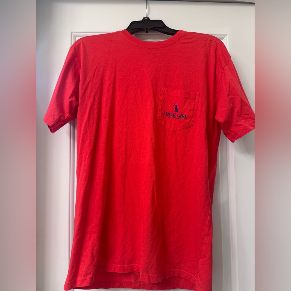 Local girl busch apple shirt